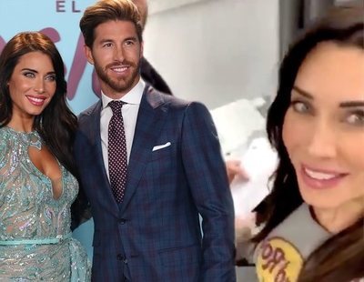 Sergio Ramos y Pilar Rubio se graban votando y captan la papeleta que han escogido