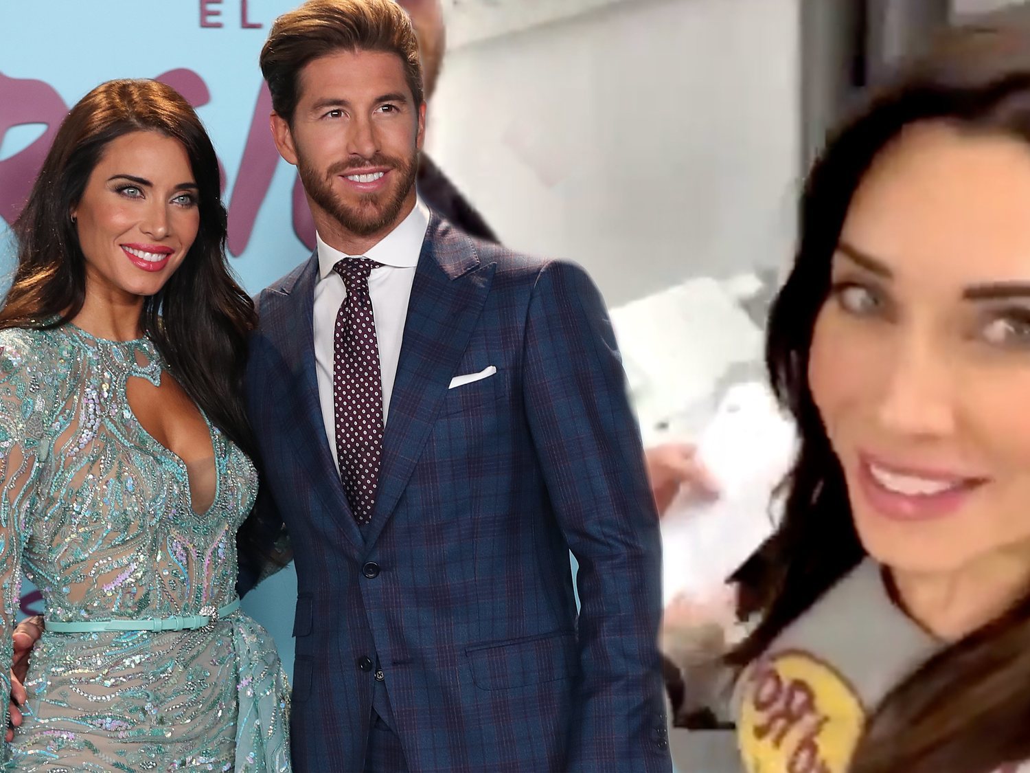 Sergio Ramos y Pilar Rubio se graban votando y captan la papeleta que han escogido