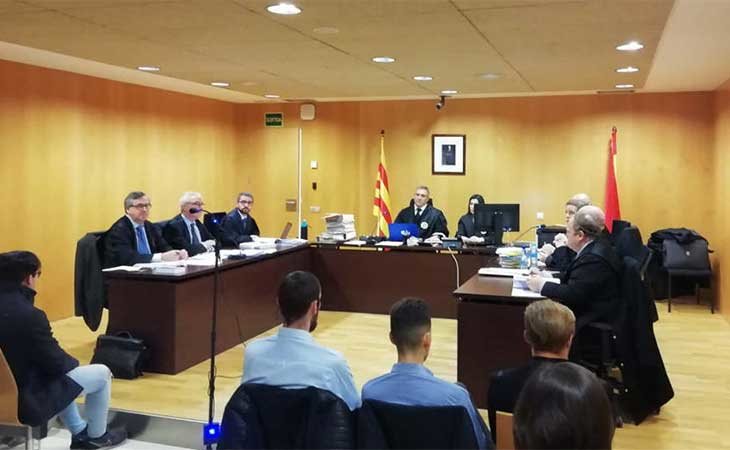 Juicio con los miembros del 'Proyecto pilla-pilla'