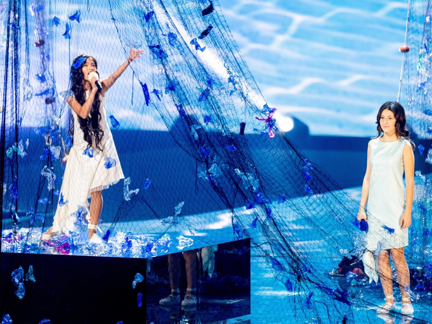 Melani y su 'Marte' saca sobresaliente en los ensayos generales de Eurovisión Junior 2019