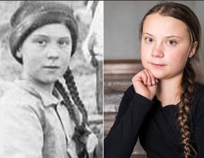 La teoría conspiratoria que afirma que Greta Thunberg viaja en el tiempo