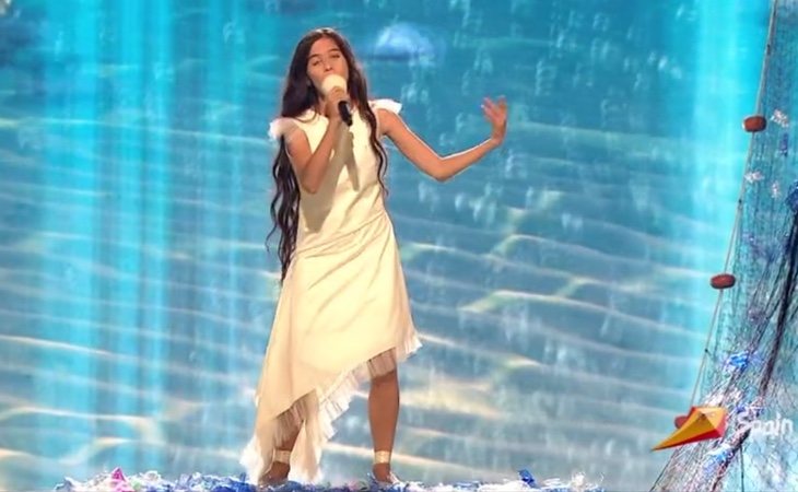 ¡Espectacular actuación de Melani, representante de España en Eurovision Junior 2019!