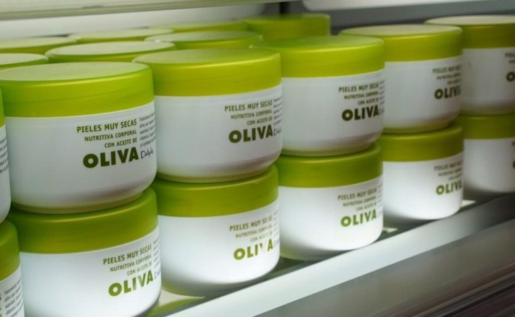Crema corporal con aceite de oliva