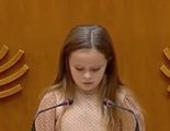 El emotivo discurso de Elsa, una niña trans de 8 años, dando una lección a los políticos en Extremadura
