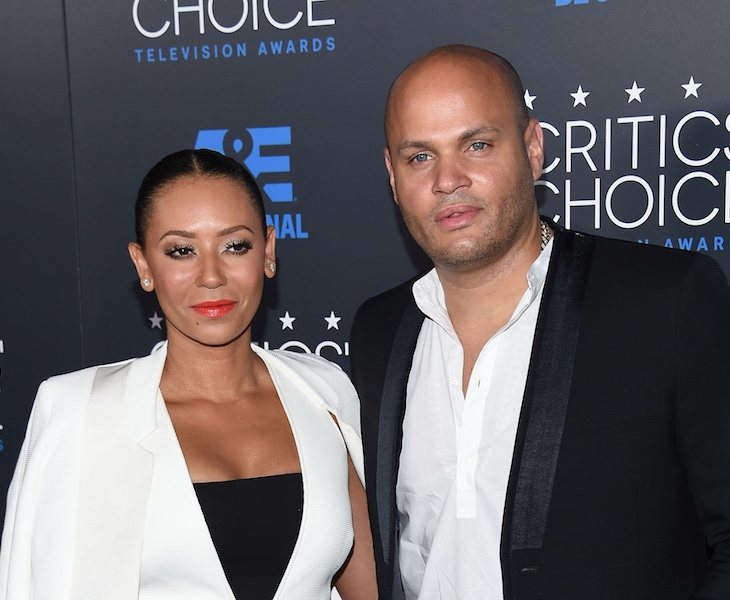 Mel B junto a su ex pareja, Stephen Belafonte