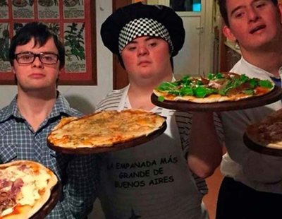 Cuatro amigos con Síndrome de Down abren su propia pizzería tras no encontrar trabajo