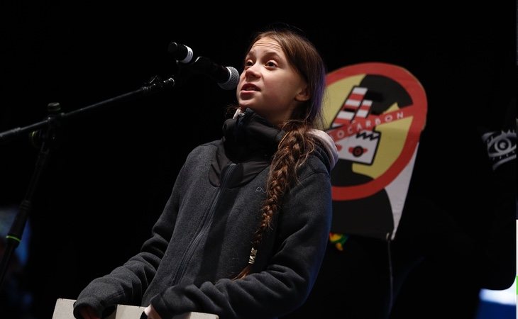 La joven ha tenido la oportunidad de participar en la Marcha por el Clima de Madrid