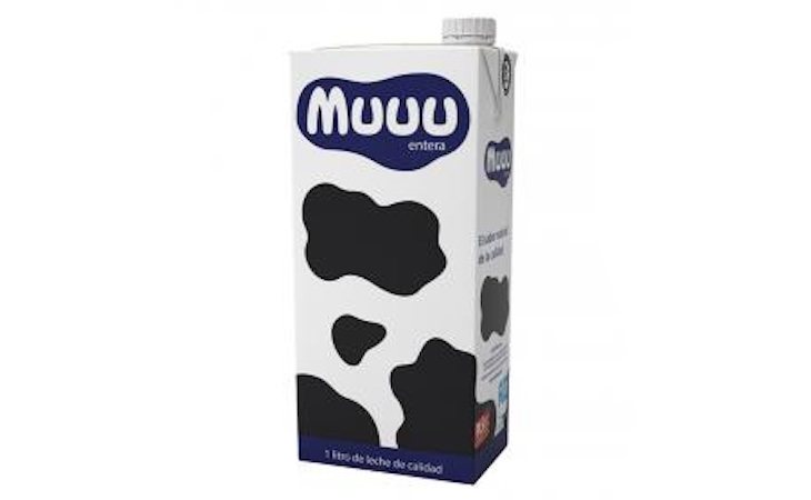 La leche Muuu tiene mucho calcio