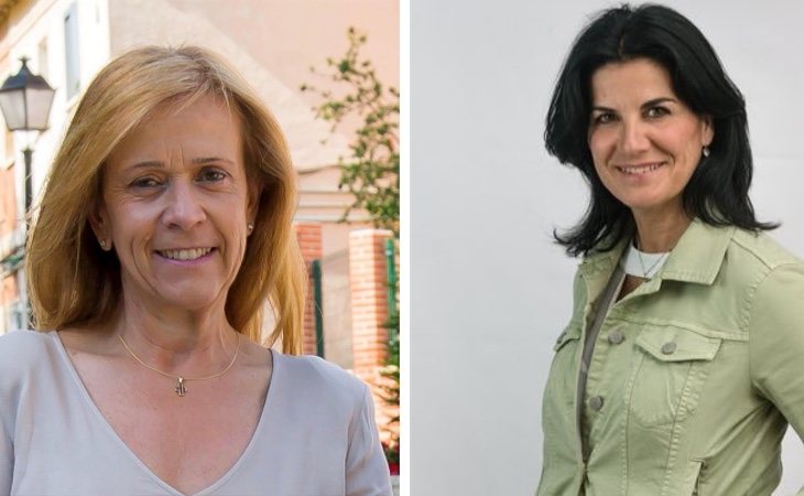 Pilar Martinez (PP, izq) y María Ruiz (VOX, dcha) mantienen una profunda enemistad