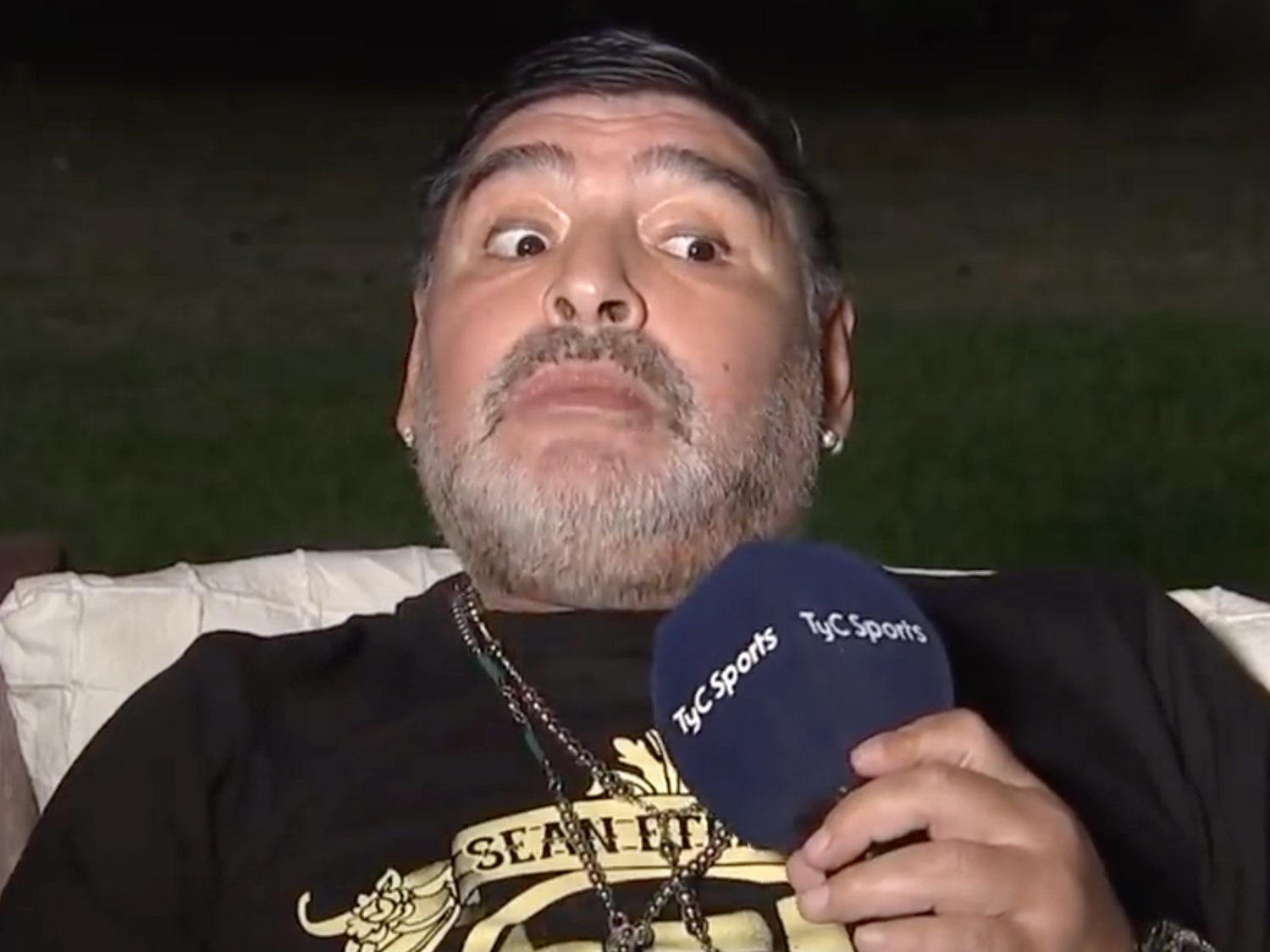 La última de Maradona: "Me llevaron los OVNIS, falté tres días en casa"