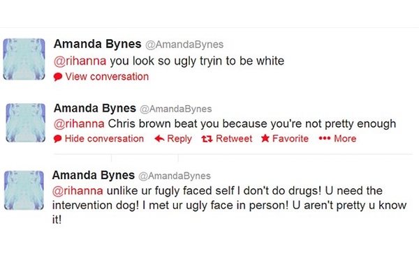 Varios de los comentarios de Amanda Bynes que la han situado en el ojo del huracán