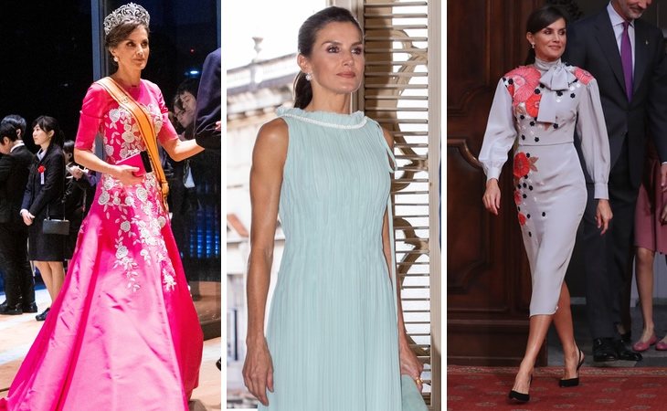 Algunos de los looks de Letizia en 2019