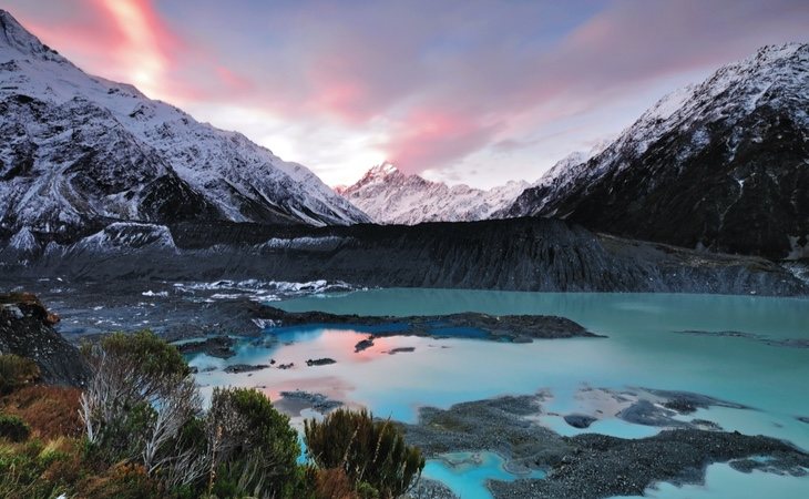 Nueva Zelanda tiene paisajes impresionantes