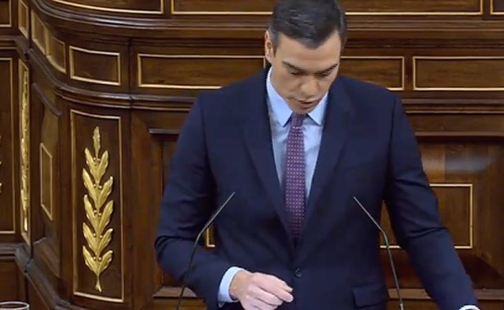 Sánchez recalca que el acuerdo entre PSOE y Unidas Podemos está abierto a la 'colaboración de otras fuerzas parlamentarias'