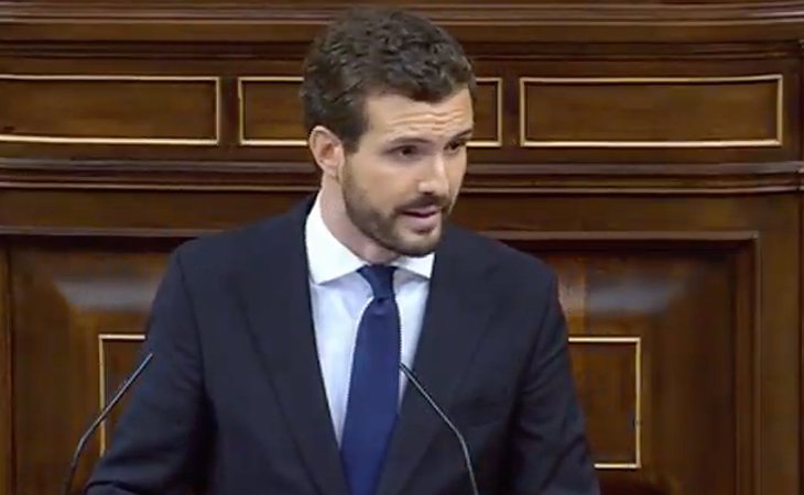 Pablo Casado (PP) comienza con chascarrillo: 'Señor Sánchez, ¿usted duerme bien?