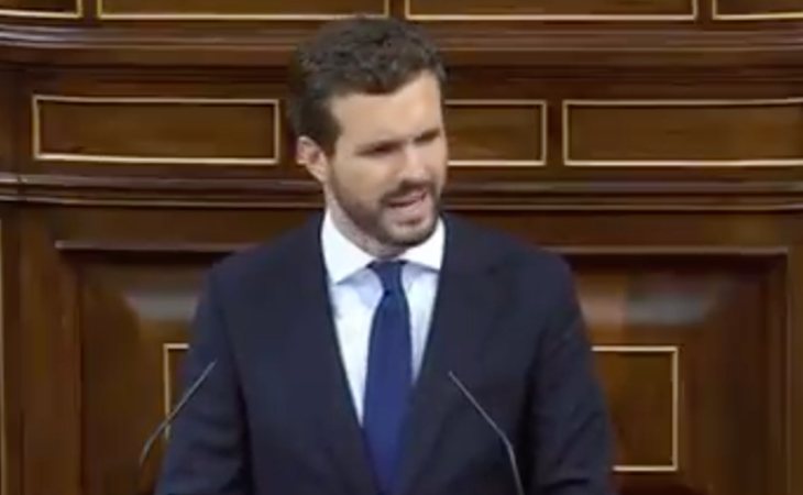 Pablo Casado, a Sánchez: 'Patético que haya tenido que empezar diciendo que España no se va a romper'