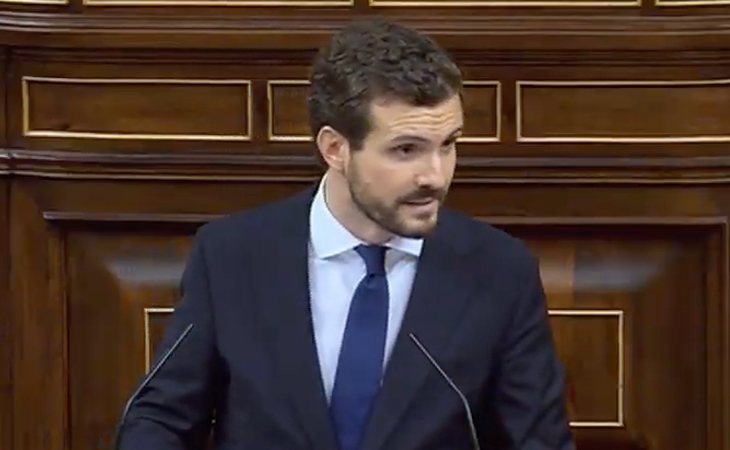 Pablo Casado pide a Pedro Sánchez que envíe el requerimiento del 155 a Quim Torra tras la resolución de la Junta Electoral Central