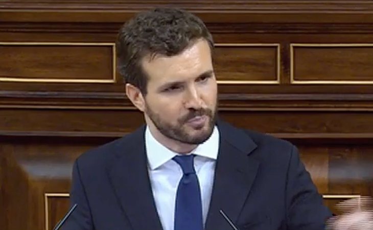 Casado acusa a Sánchez que querer acabar con la España constitucional