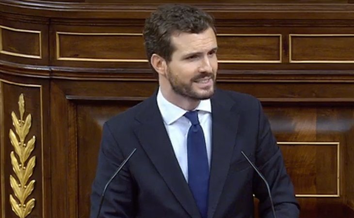 Pablo Casado replica para seguir con lo de 'batasunos, radicales y comunistas'