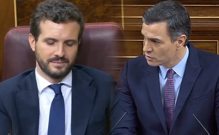 Pedro Sánchez (PSOE), a Pablo Casado (PP): 'Deje las trompetas del Apocalipsis a la ultraderecha que así solo perjudica a la convivencia'