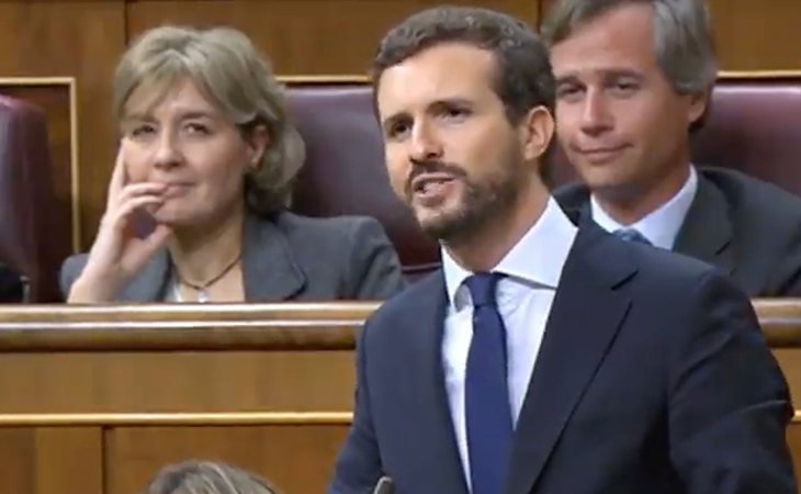 Pablo Casado: 'Si yo fuera socialista estaría avergonzado'