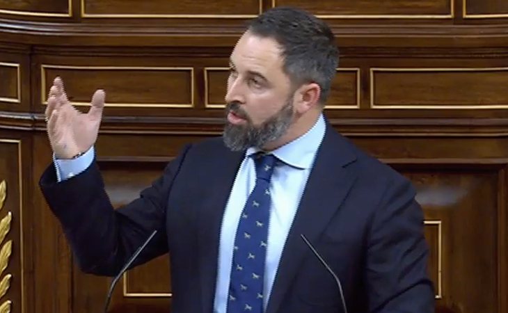 Santiago Abascal (¡oh, sorpresa!) anuncia que VOX votará NO a lo que ha definido como 'investidura clandestina, traición navideña y emboscada a ...