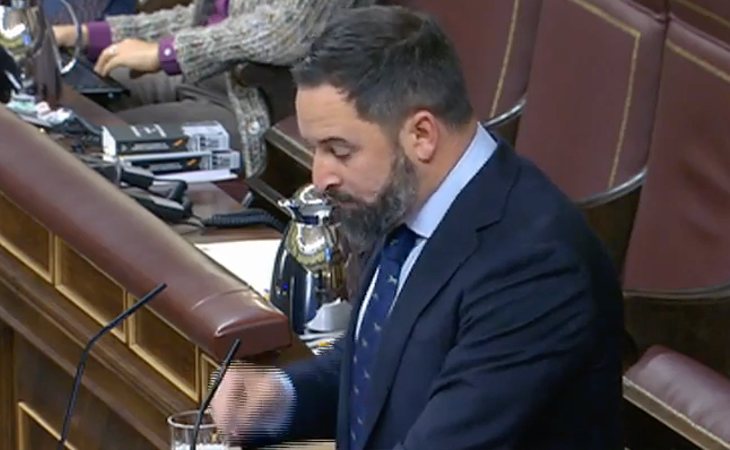 Santiago Abascal: 'El señor Sánchez es un fraude, es un mentiroso, es un estafador y un personaje sin escrúpulos'