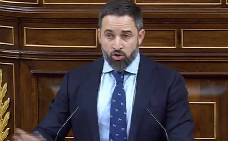 Santiago Abascal vuelve a cuestionar la Ley de Violencia de Género a la que tilda de 'inconstitucional'