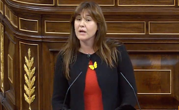 Laura Borràs (JxCat): 'Oriol Junqueras lleva 16 días encarcelado ilegalmente'