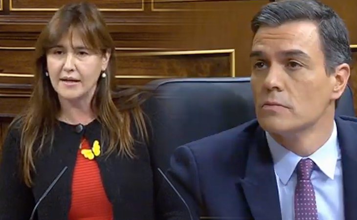 Laura Borràs (JxCat) a Pedro Sánchez: '¿Qué credibilidad le podemos dar a su repentina posición?'