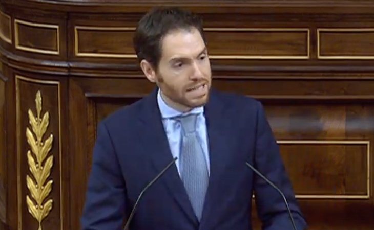 Sergio Sayas (Navarra Suma), a Pedro Sánchez (PSOE): 'Hacen falta tragaderas para ser investido presidente con los votos de EH Bildu'