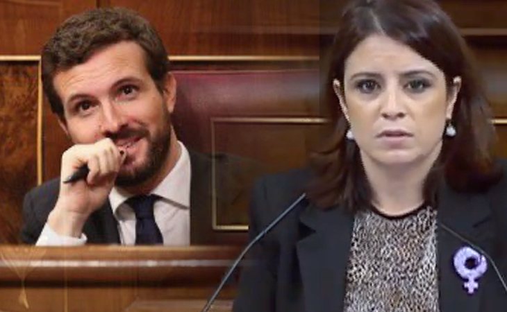 Adriana Lastra (PSOE), al PP: 'Ustedes y sus socios son un peligro para la seguridad de las mujeres'