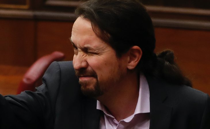 Pablo Iglesias (Unidas Podemos) vota SÍ a la investidura de Pedro Sánchez