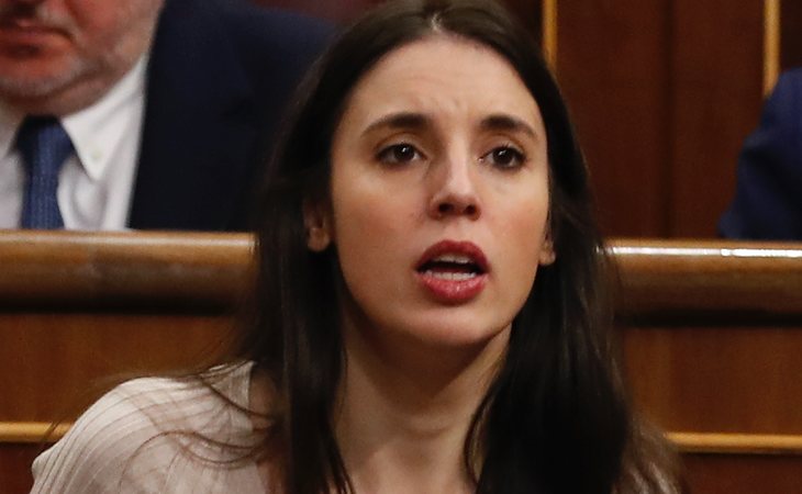 Irene Montero (Unidas Podemos) vota SÍ a la investidura de Pedro Sánchez