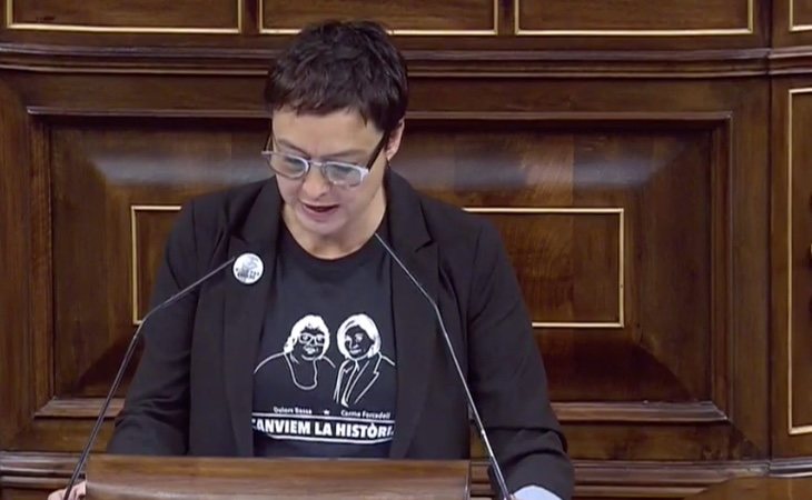 Sale Montse Bassa, hermana de la consellera encarcelada Dolors Bassa, por ERC