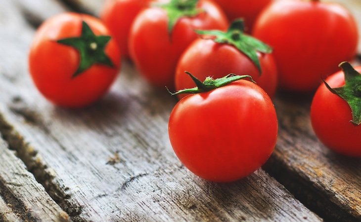 Los tomates son ricos en licopeno