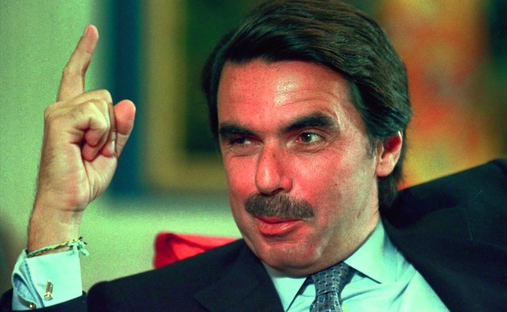 Aznar gobernó España entre 1996 y 2004