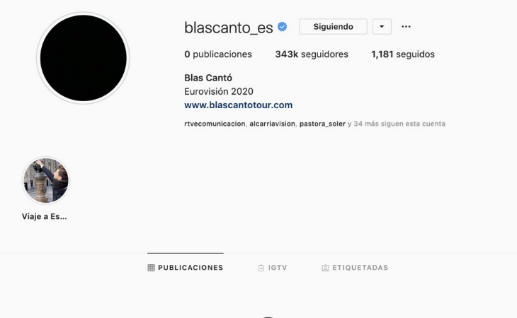 Las redes de Blas Cantó quedaron completamente vacías 