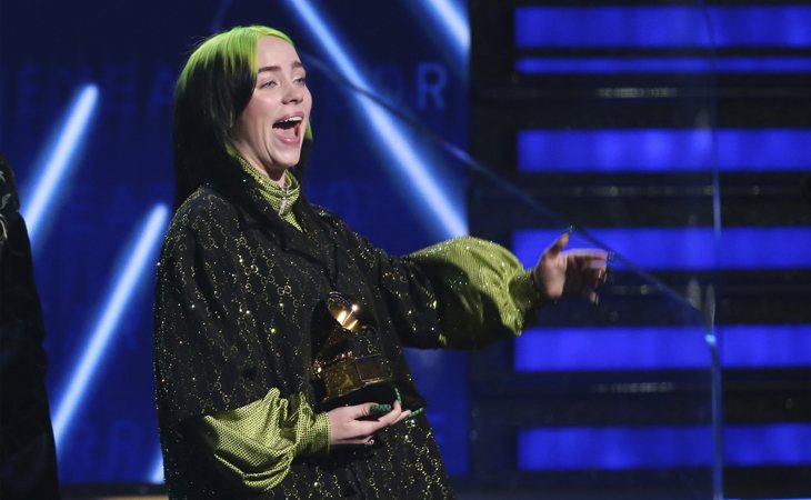 Billie Eilish, la gran triunfadora de los Grammy 2020