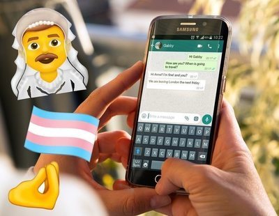 Hombres vestidos de novia, ninjas, mamuts y la bandera trans: nuevos emojis en WhatsApp