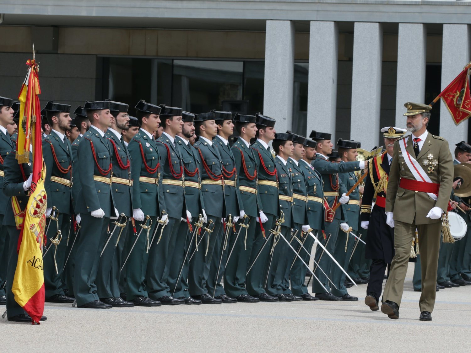 La Guardia Civil denuncia las pésimas condiciones laborales en la Casa Real