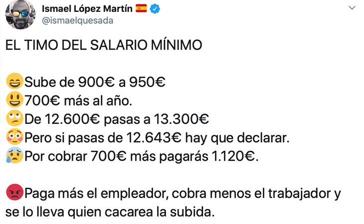 El bulo difundido por Ismael López Martín, responsable de redes del PP