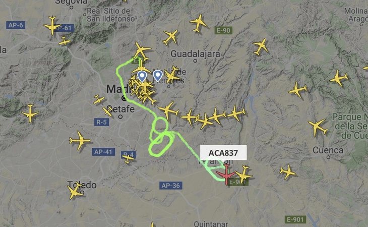 El avión enfrenta un aterrizaje de emergencia tras sufrir un problema durante el despegue