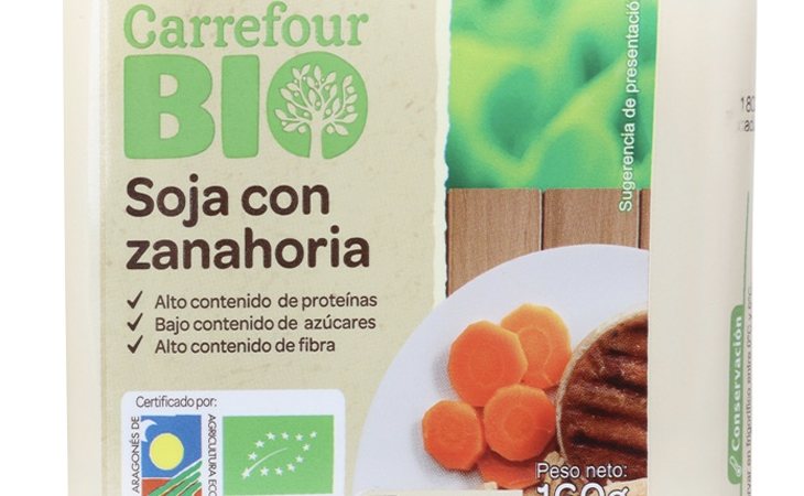 Hamburguesa vegana de Carrefour