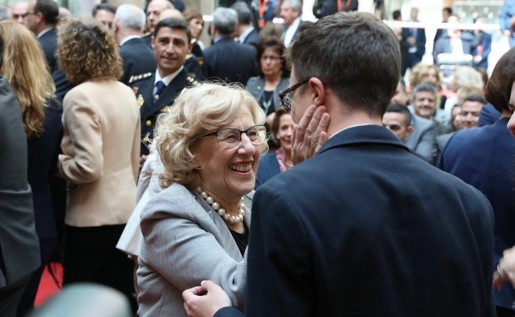 Manuela Carmena e Íñigo Errejón, impulsores de Más País