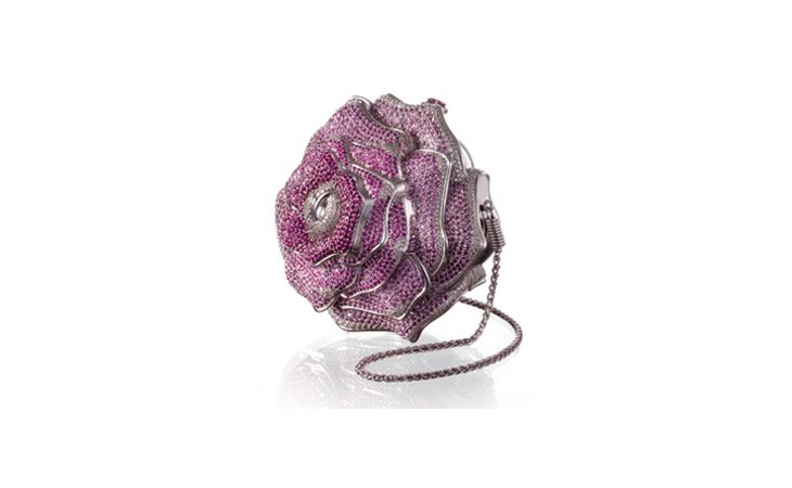 El bolso Leiber Precious Rose tiene un precio de 84.000 euros