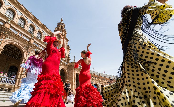 Sevillanas, feria y olé