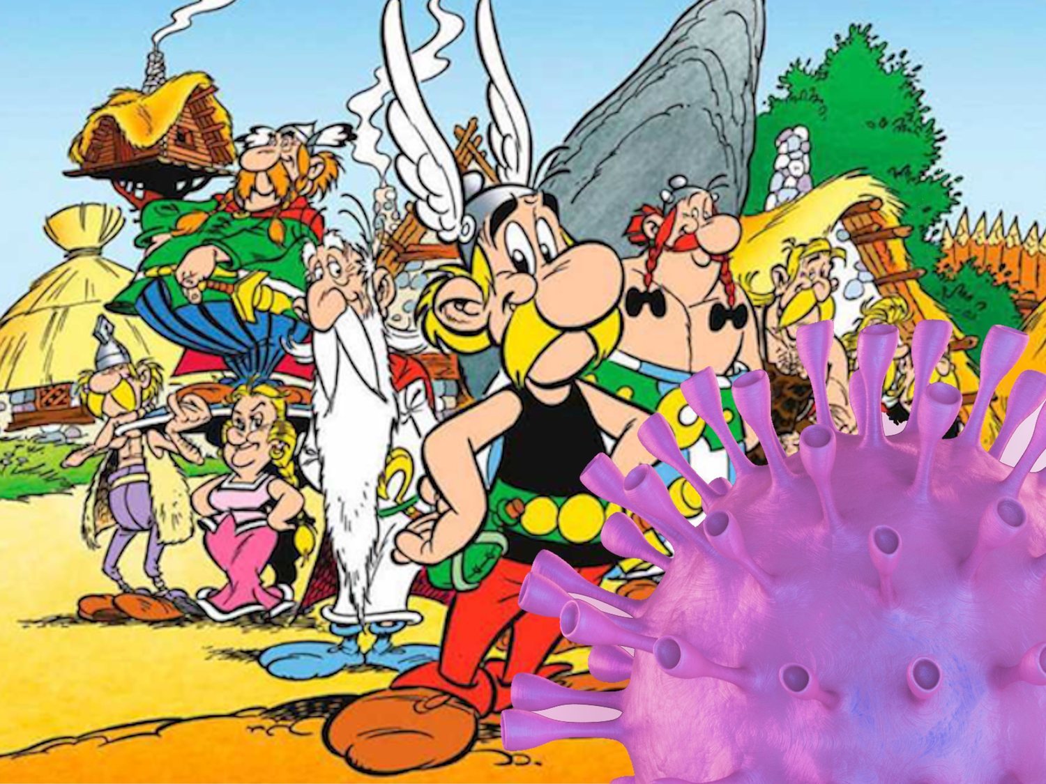 Astérix y Obélix ya lucharon contra el coronavirus en 2017