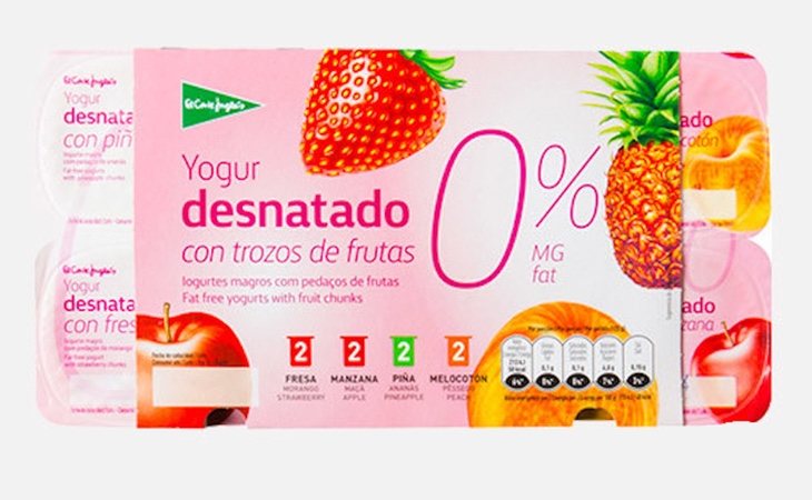 El yogur que El Corte Inglés ha retirado de la venta