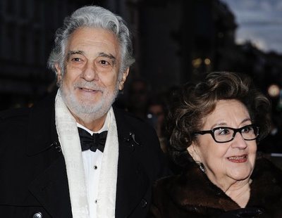 Plácido Domingo y su mujer, Marta Ornelas, en pisos separados desde hace años